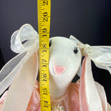 Vintage Handmade Bunny Rabbit Girl Doll