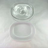 Corning Ware 2.8L French White Oval Baking Dish with Lid