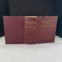 Vintage 1951 Websters New World Dictionary Encyclopedic Edition Hardcover