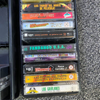 Latin Music Cassette Tapes UNTESTED Includes Boxes Shown